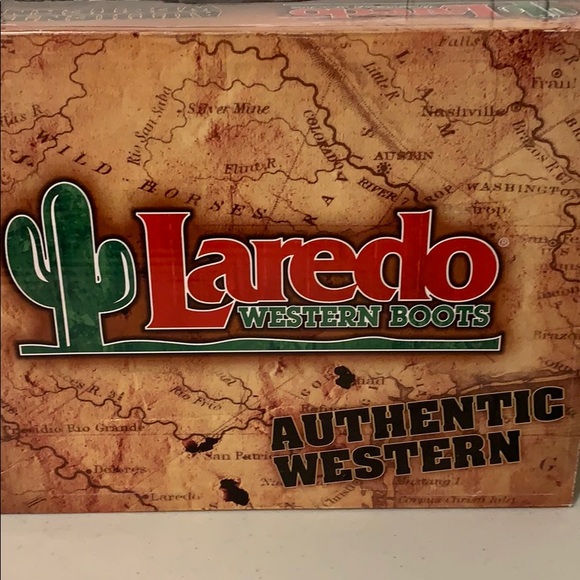 Laredo Western Cowgirl Boots 8M NWOT with Fringe - Picture 2 of 16